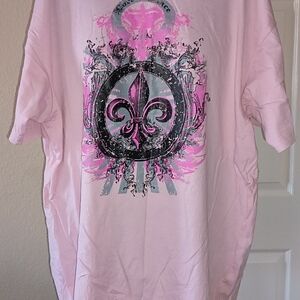 Heritage Light Pink Crewneck Tee